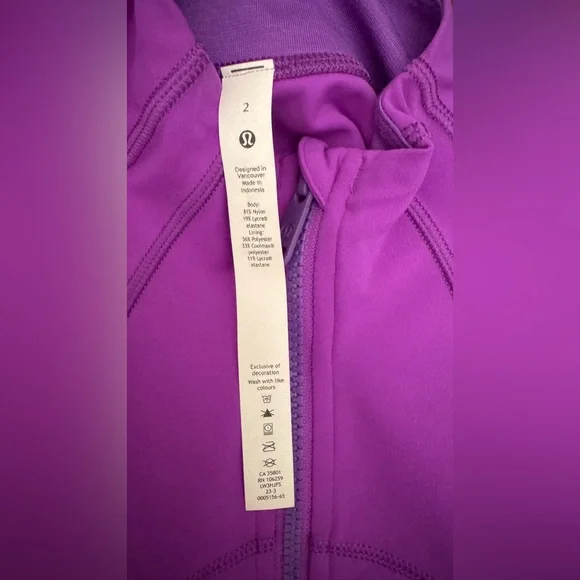 Lululemon Define Jacket *Luon
Atomic Purple - Picture 7 of 7